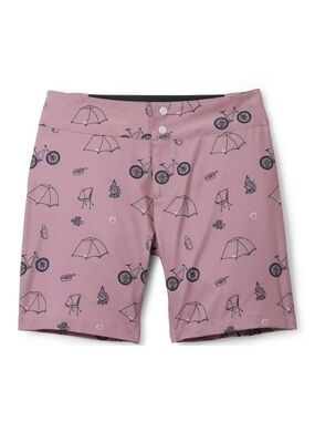 Wild Rye Ruby Women's Mountain Bike Shorts Outdoor in the Camp Mauve Size 4